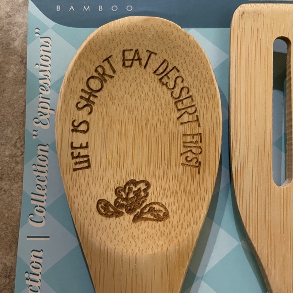 Bamboo Utensils With Expressions - Picture 3 of 4